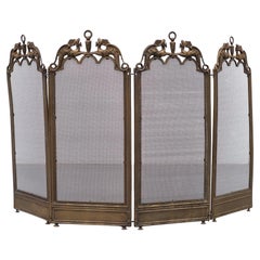 Antique Griffioen, Folding Firescreen England