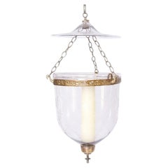 Antique Smoke Bell Light Fixture