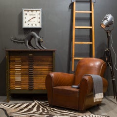 Antique Gruen Watch Co. Shop Wall Clock, C.1940