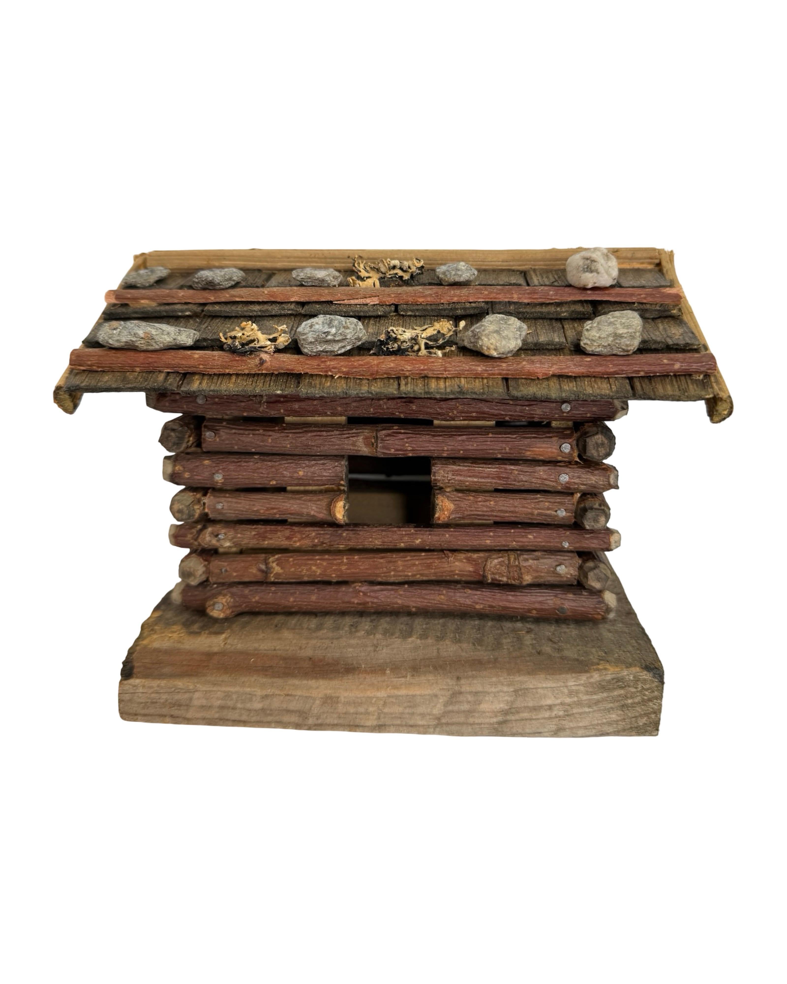 Antique Grulich Christmas Nativity Figure Lot, late 19th Century Folk Art (Volkskunst) im Angebot