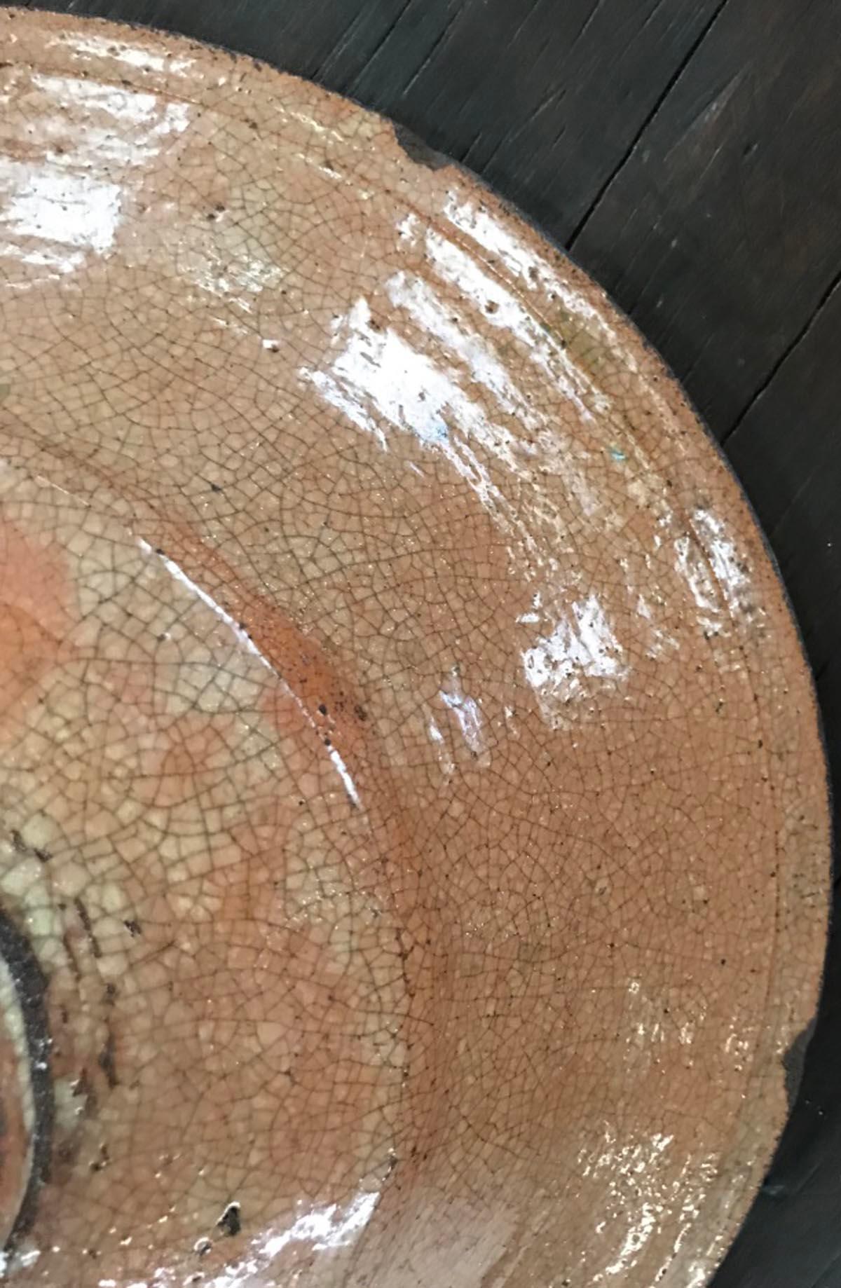 Antique Guatemalan Majolica Ceramic Plate 4