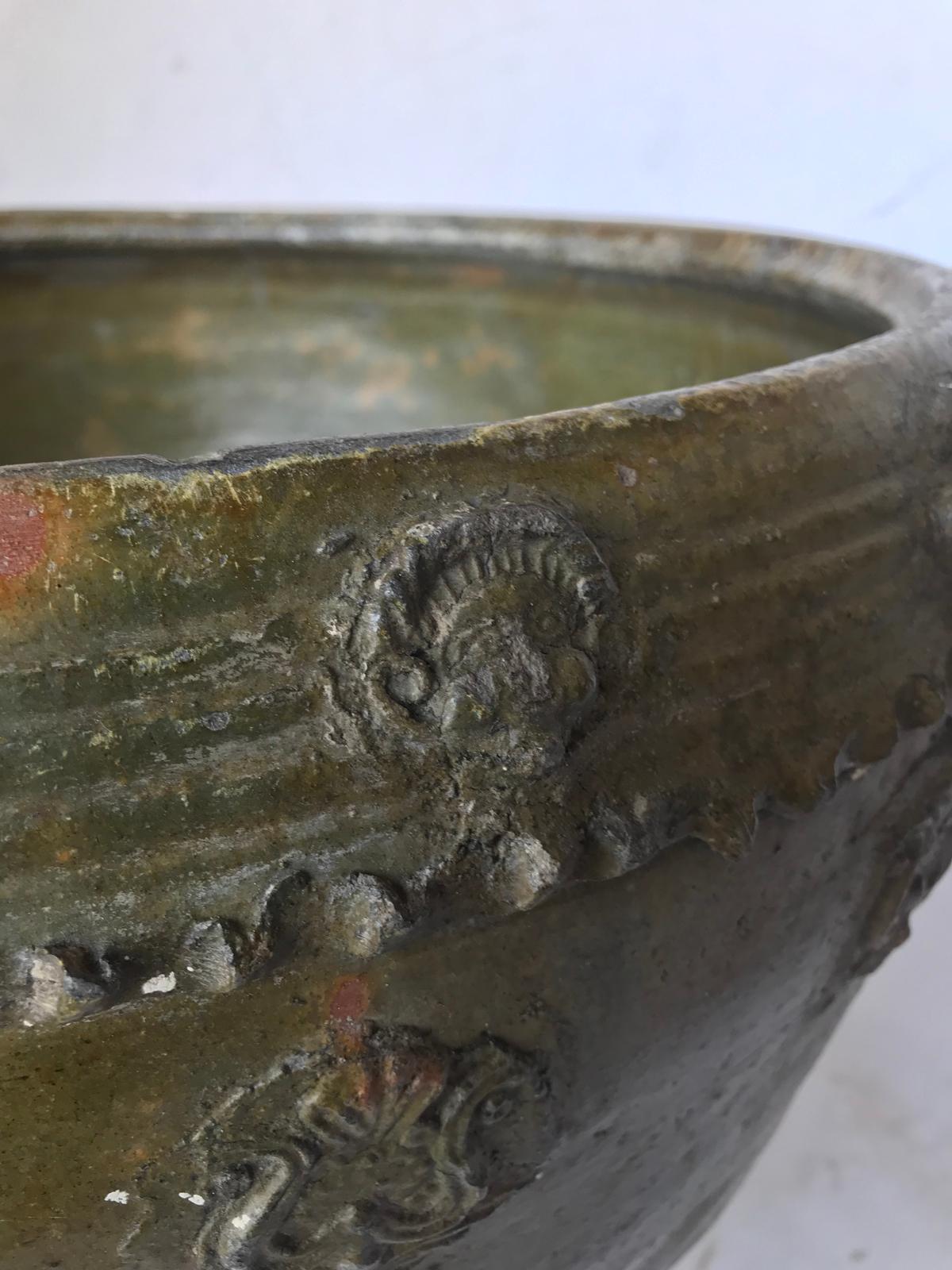 Antique Guatemalan Water Pot (Trubal)/ Planter 6