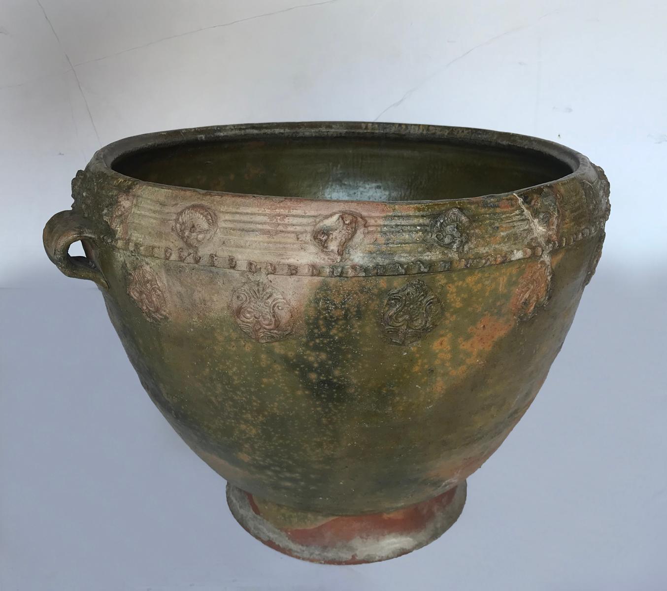 20th Century Antique Guatemalan Water Pot (Trubal)/ Planter