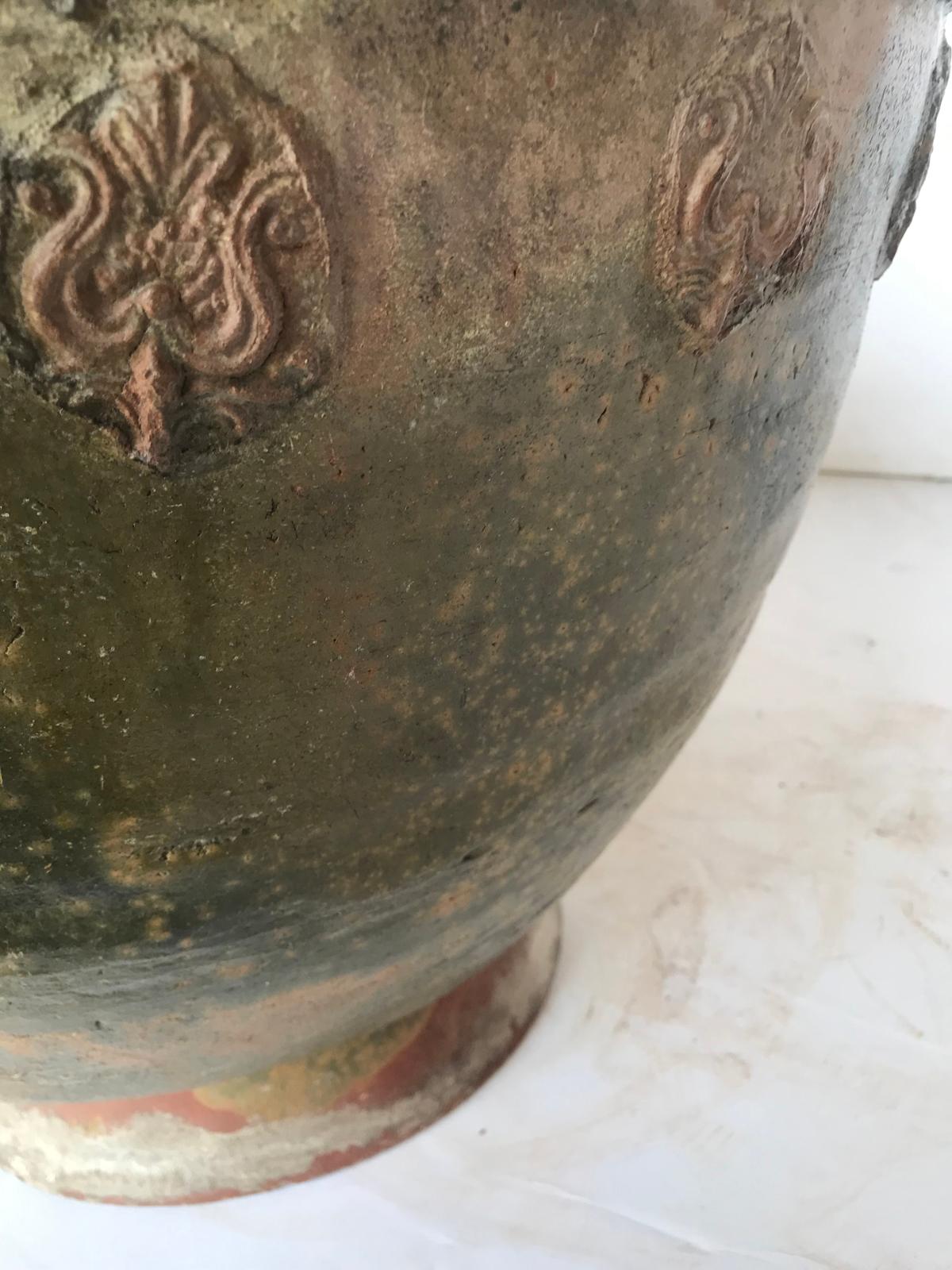 Antique Guatemalan Water Pot (Trubal)/ Planter 1