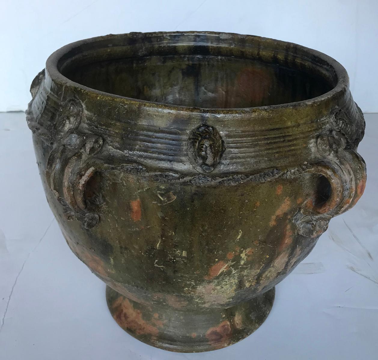 Spanish Colonial Antique Guatemalan Water Storage Pot, Trubal
