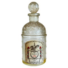 Antique Guerlain Paris COQ Cologne French Perfume Bee Bottle All Glass Stopper