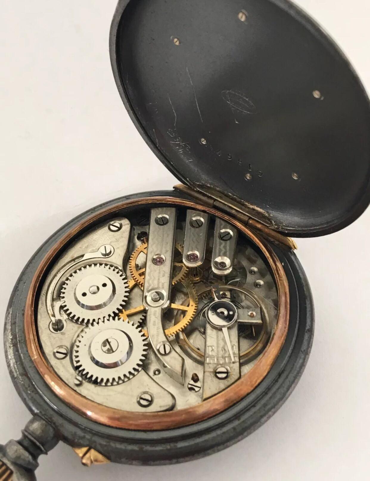 pocket watch with moon phase