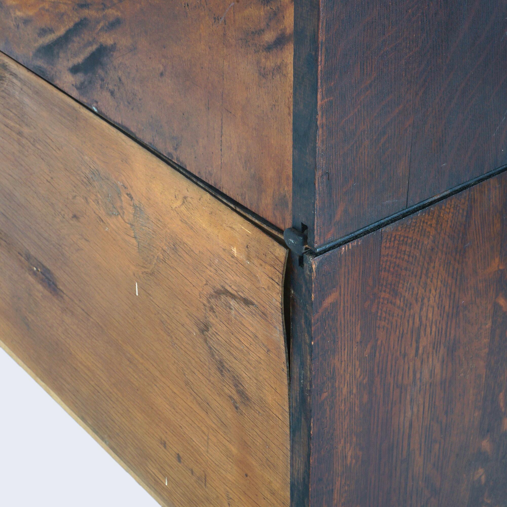 GUNN, libreria a cinque ripiani in Oak, C1920 in vendita 5