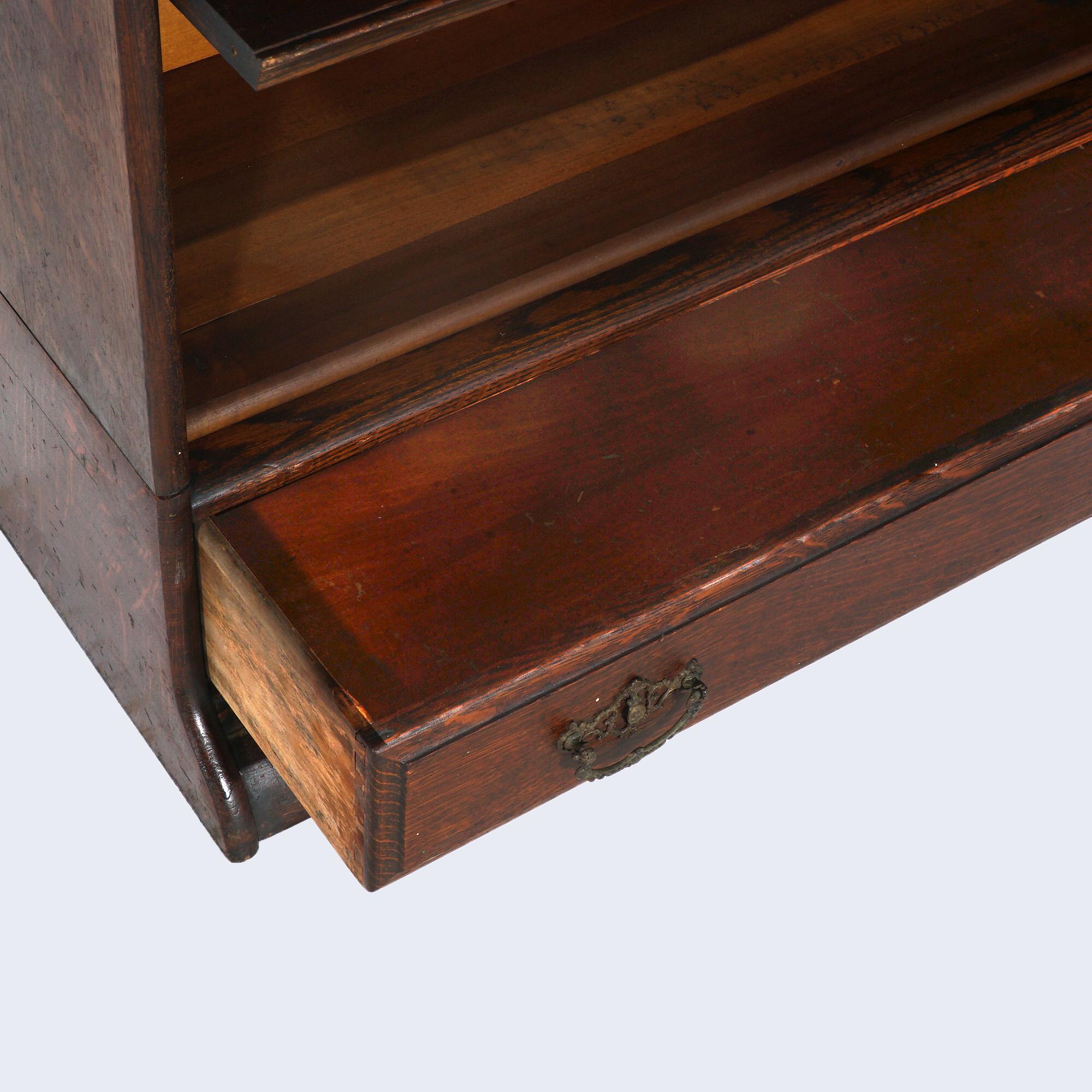 GUNN, libreria a cinque ripiani in Oak, C1920 in vendita 9