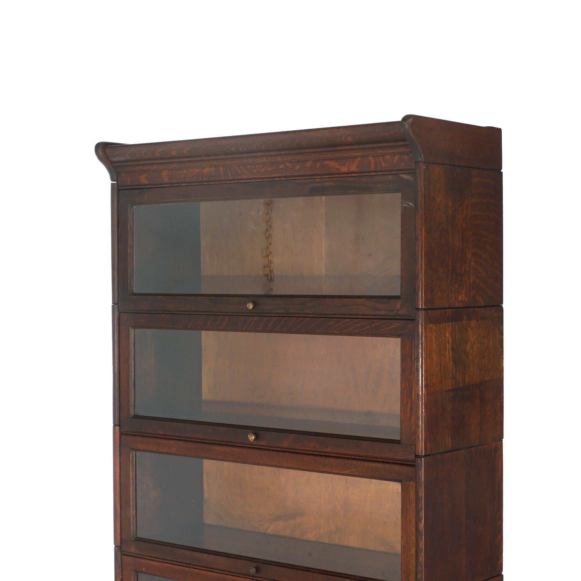XX secolo GUNN, libreria a cinque ripiani in Oak, C1920 in vendita