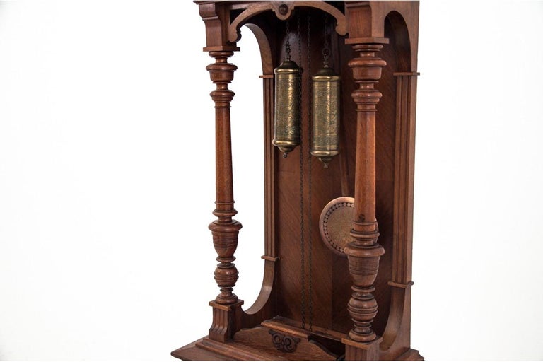 Antique Gustav Becker Standing Clock, Germany, circa 1890 at 1stDibs