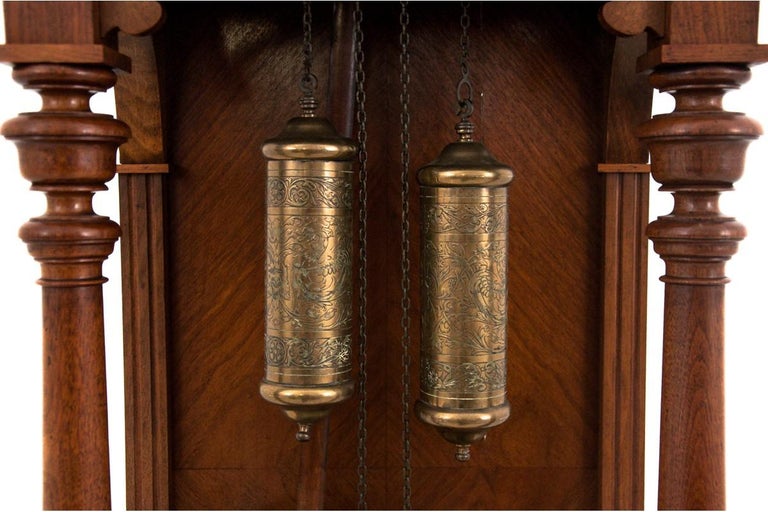 Antique Gustav Becker Standing Clock, Germany, circa 1890 at 1stDibs