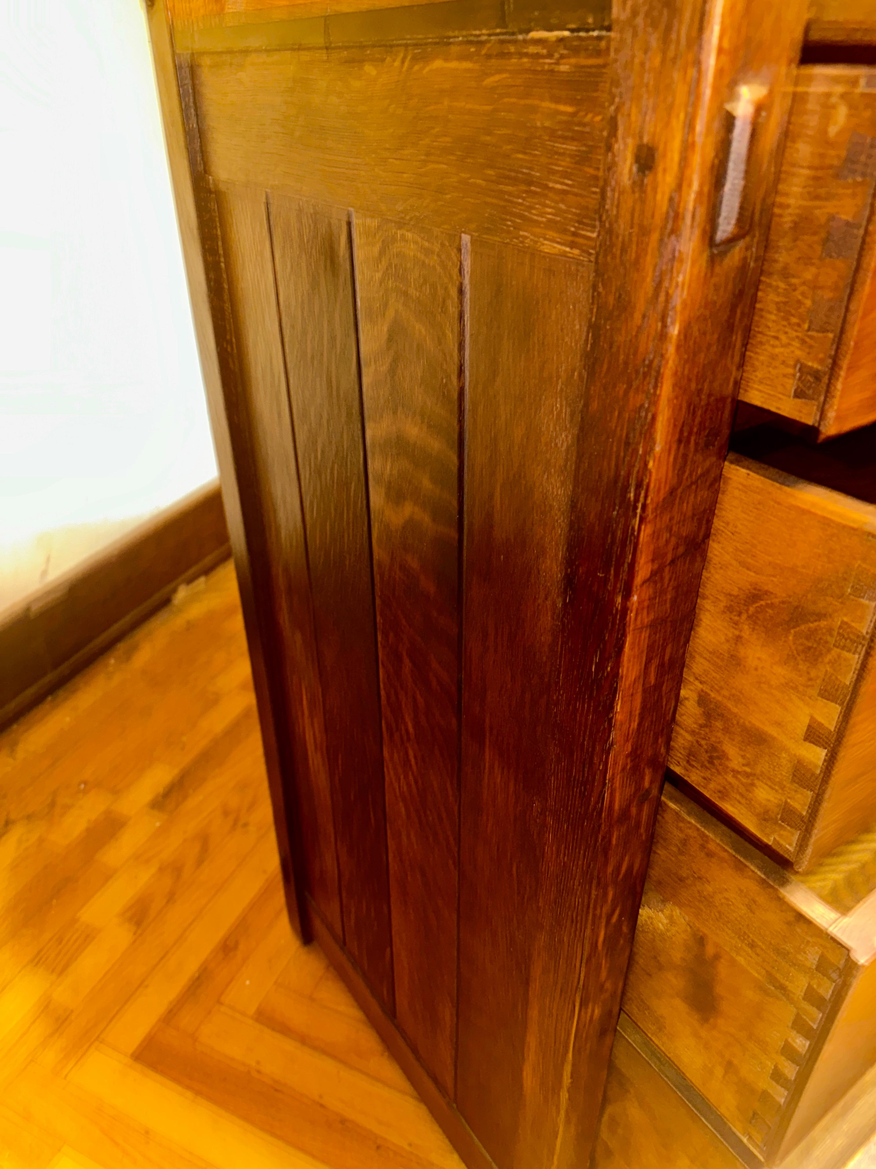 Antigua cómoda GUSTAV STICKLEY de 1916.  ¡Firmado! - W7960   REBAJAS 20 en venta 7