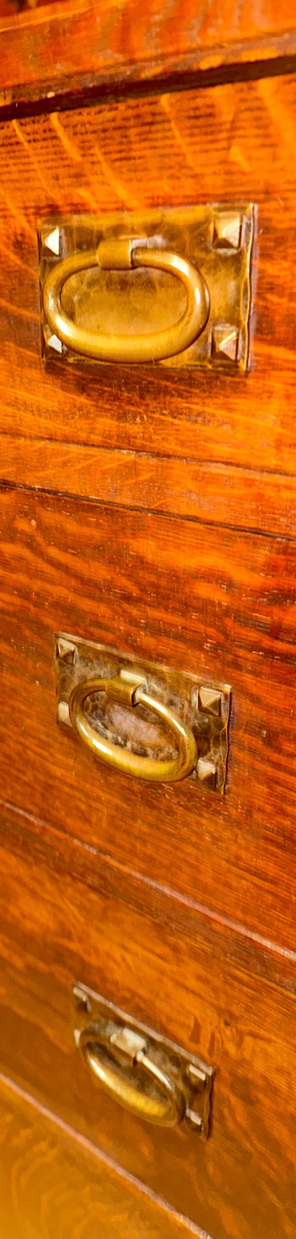 Antigua cómoda GUSTAV STICKLEY de 1916.  ¡Firmado! - W7960   REBAJAS 20 en venta 11