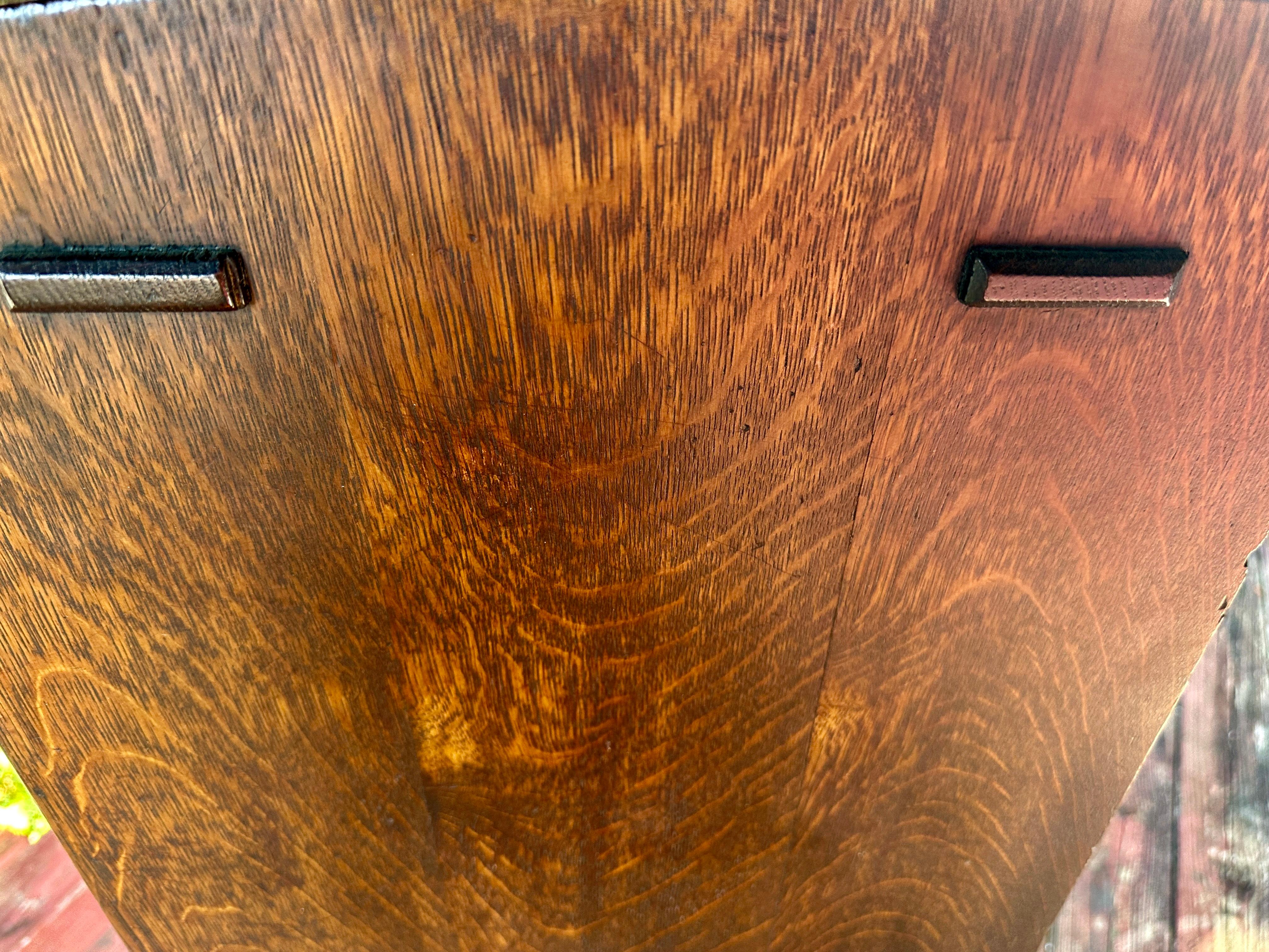 Antiker GUSTAV STICKLEY Drop Front-Schreibtisch PERIOD DESK - W5844           MUSS  VERKAUFEN im Angebot 13