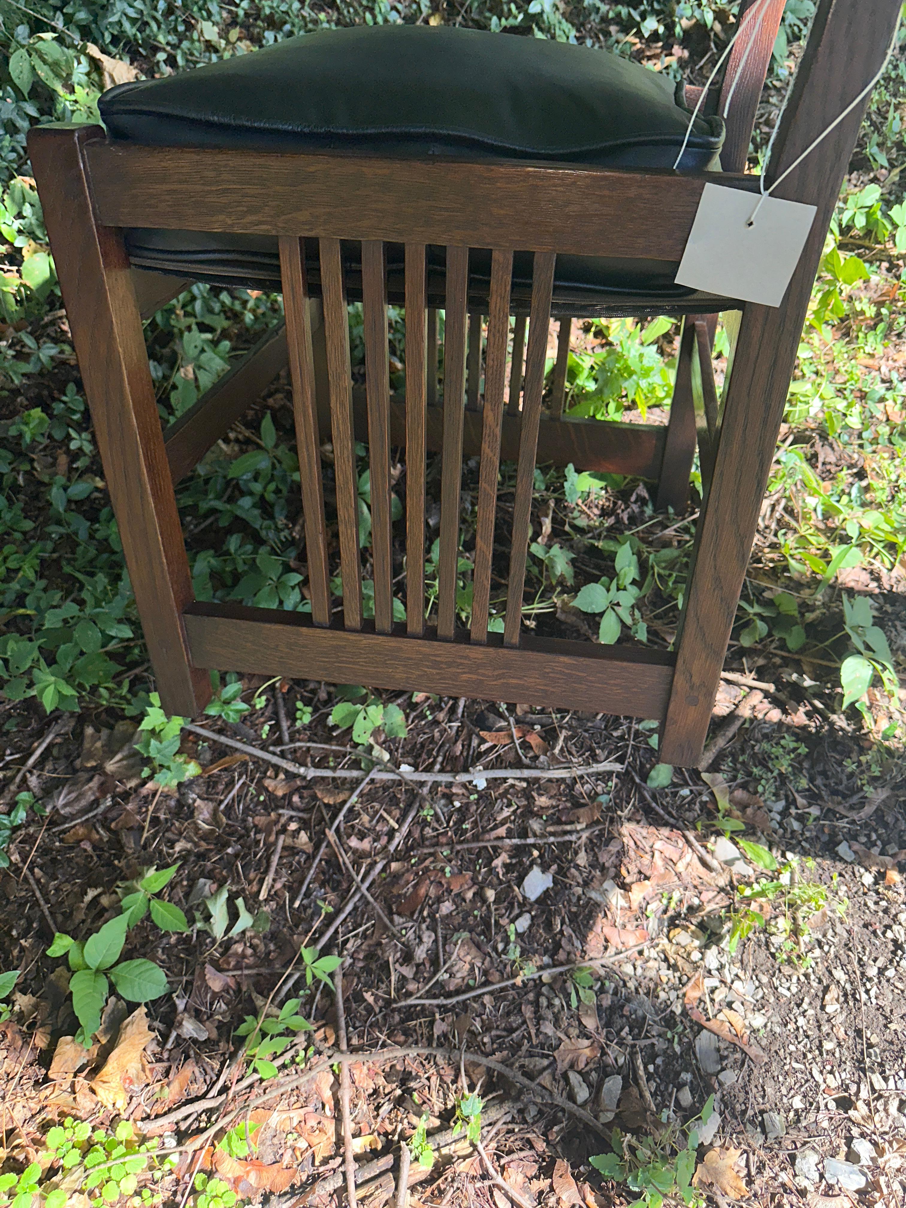 Antique GUSTAV STICKLEY    High Back Spindle Dining Chair             MUST  SELL For Sale 3