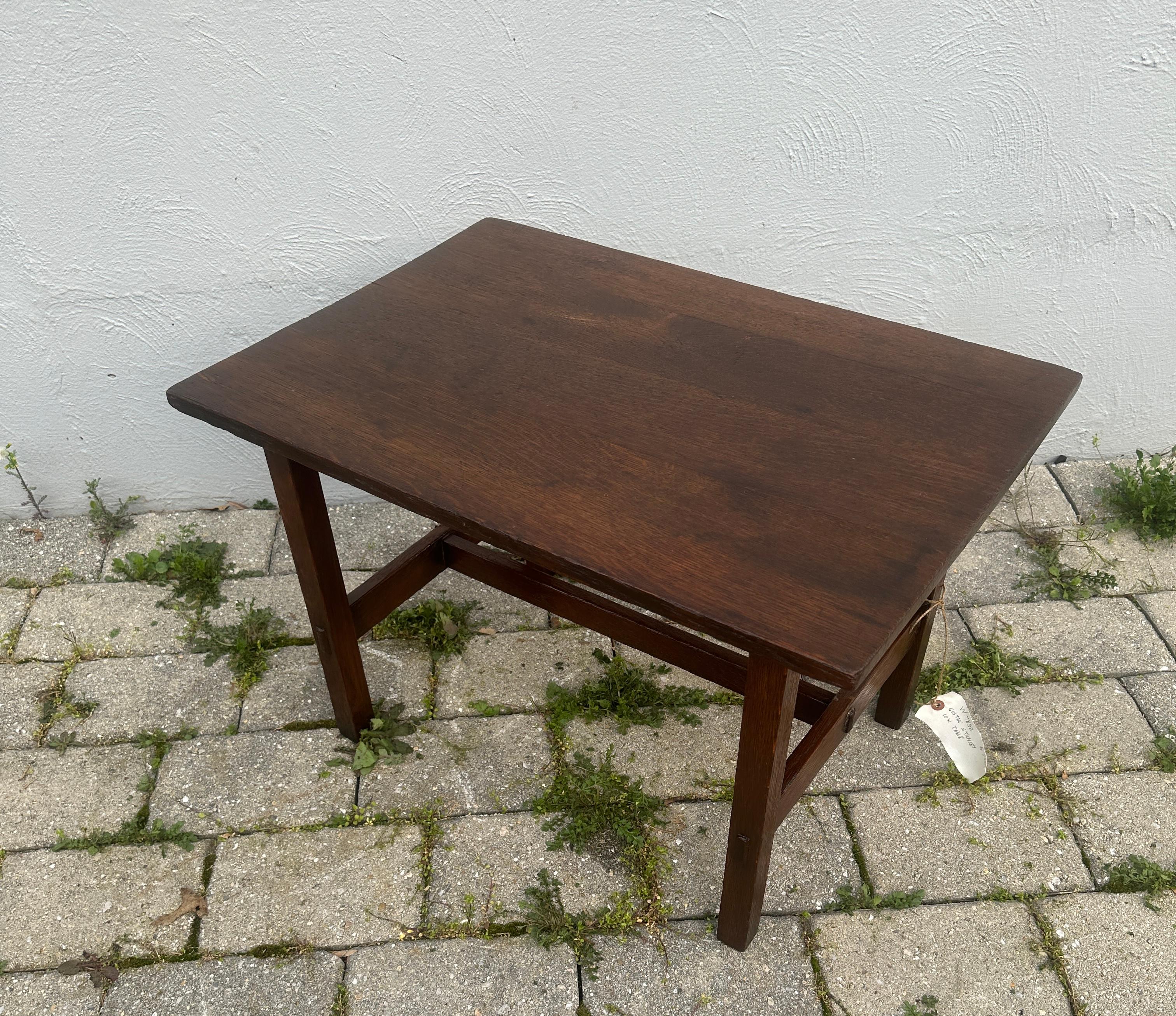 ANTIQUE     Gustav Stickley     Low Table  model # 640     Circa 1910 -    W7892 For Sale 6