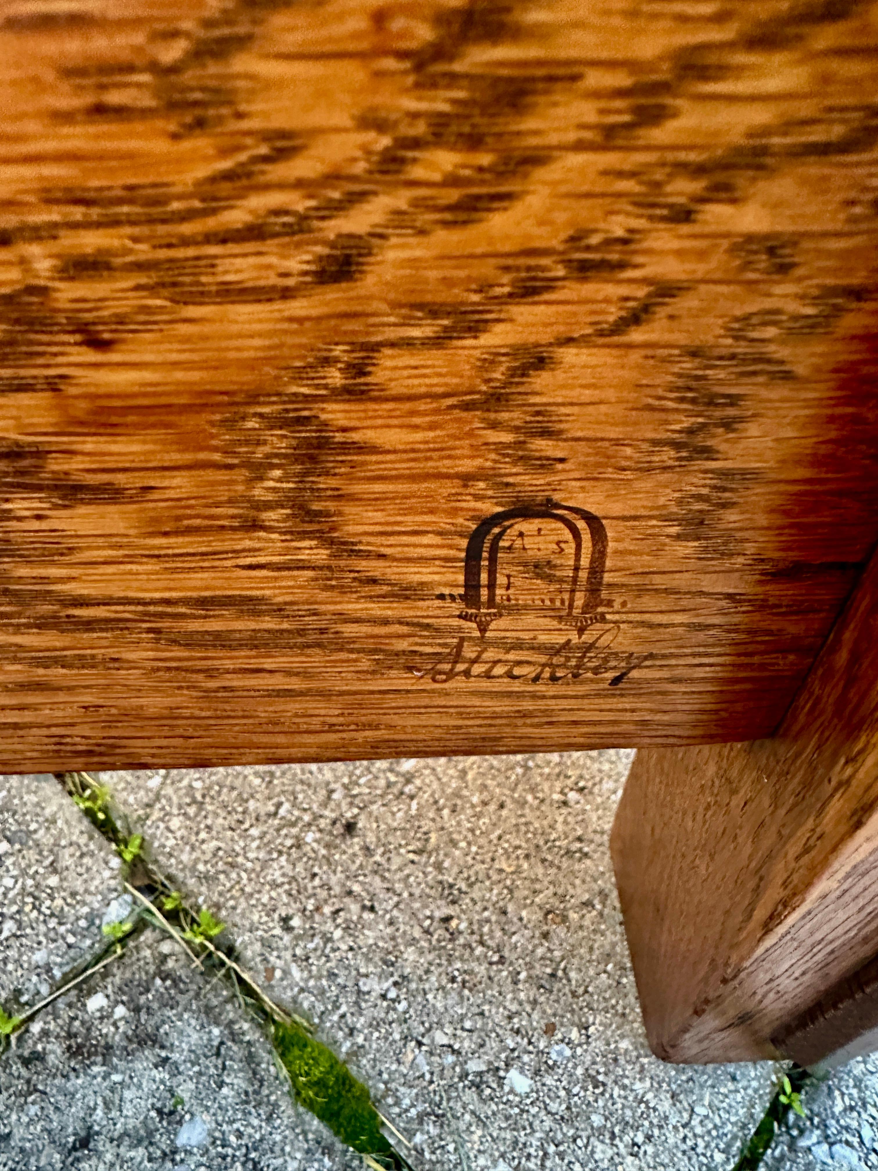 Antique Gustav Stickley Morris Chair Model # 332 circa 1900 11