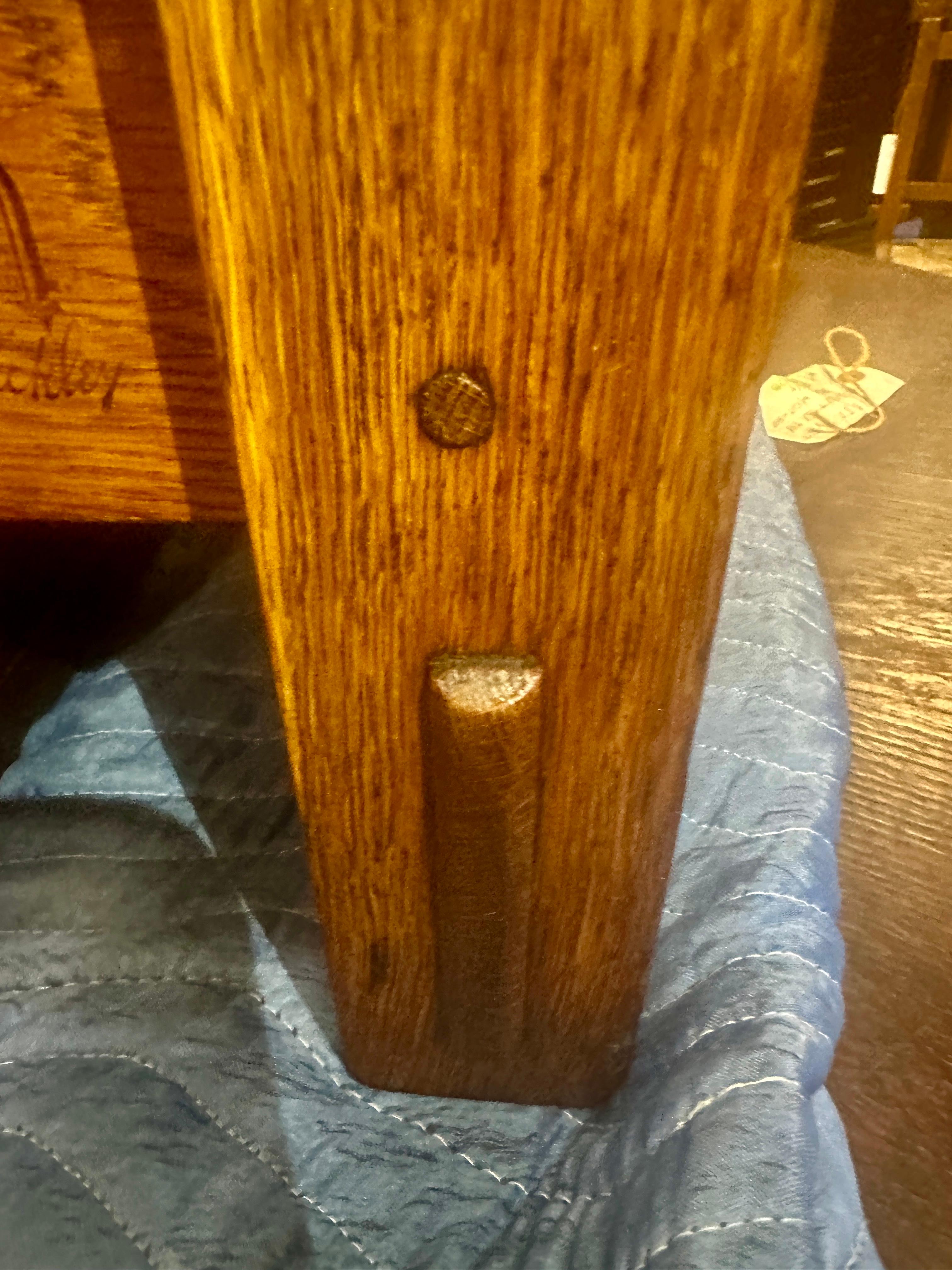 Antique Gustav Stickley Morris Chair Model # 332 circa 1900 13