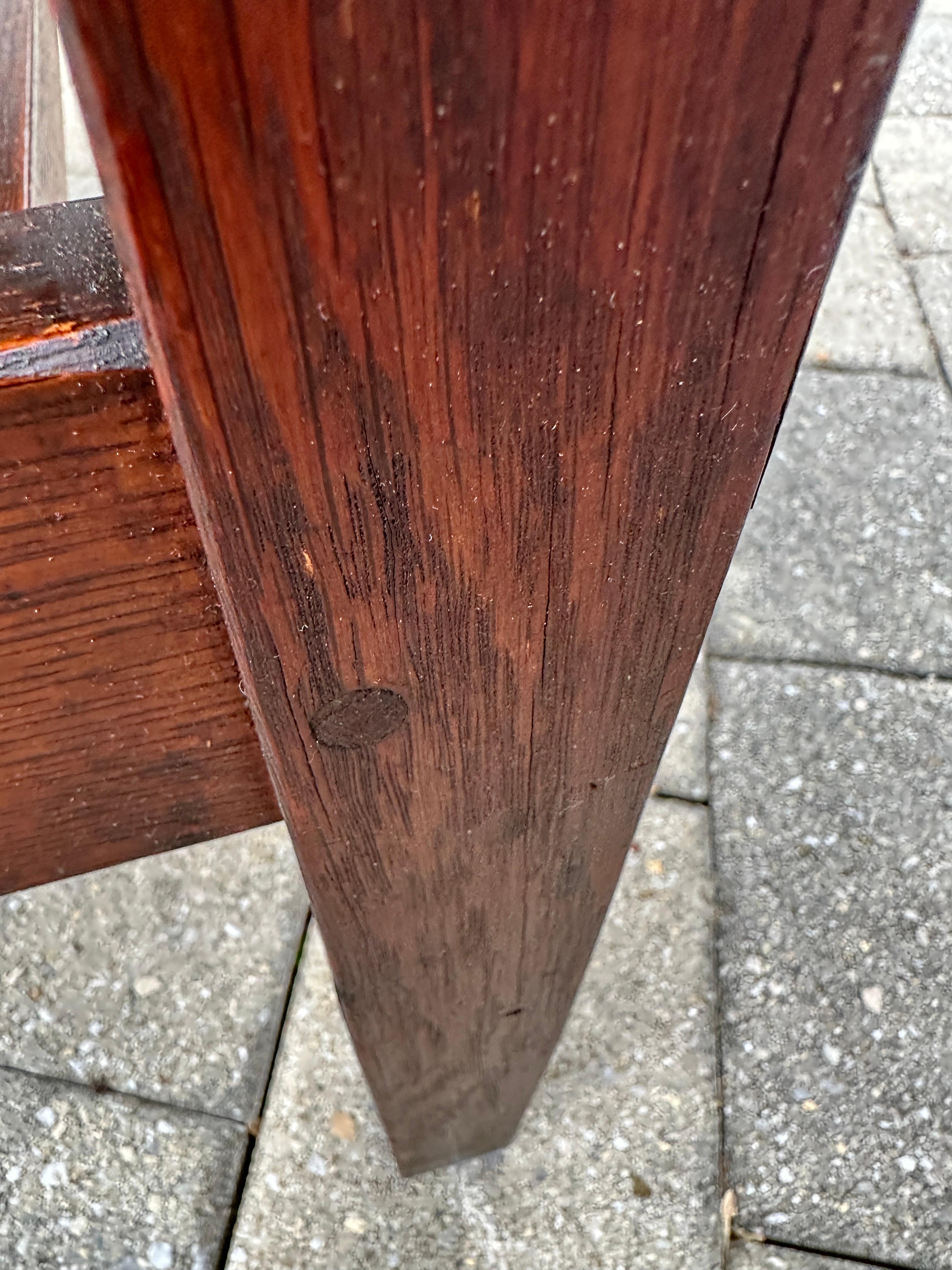 Table de service antique Gustav Stickley / Petite planche d'appoint - W7535 en vente 3
