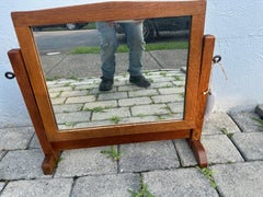 ANTIQUE Gustav Stickley Small Dresser Mirror
