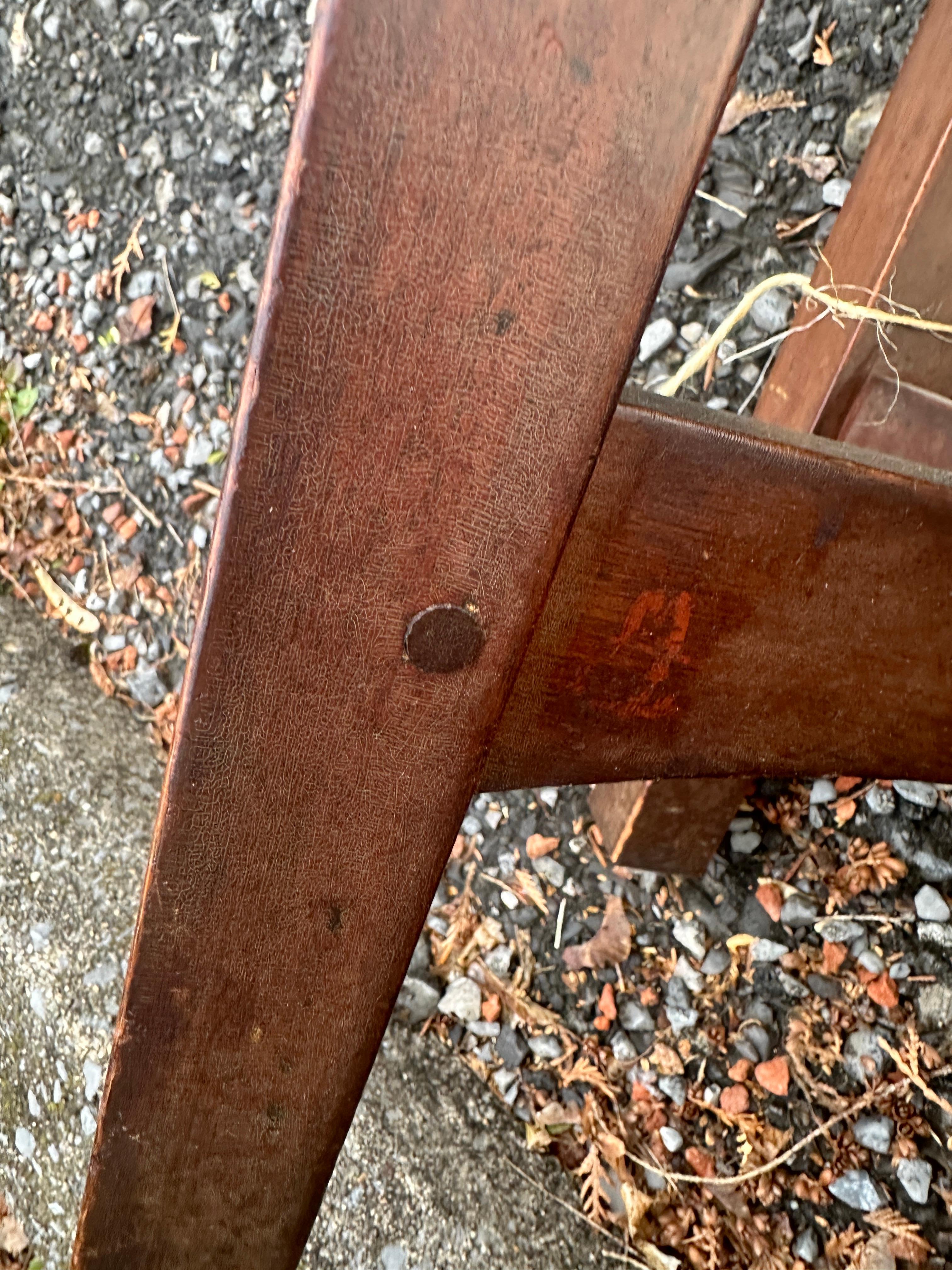 Oak Antique Gustav Stickley Tabouret, Marked - W7243   ON SALE NOW. For Sale