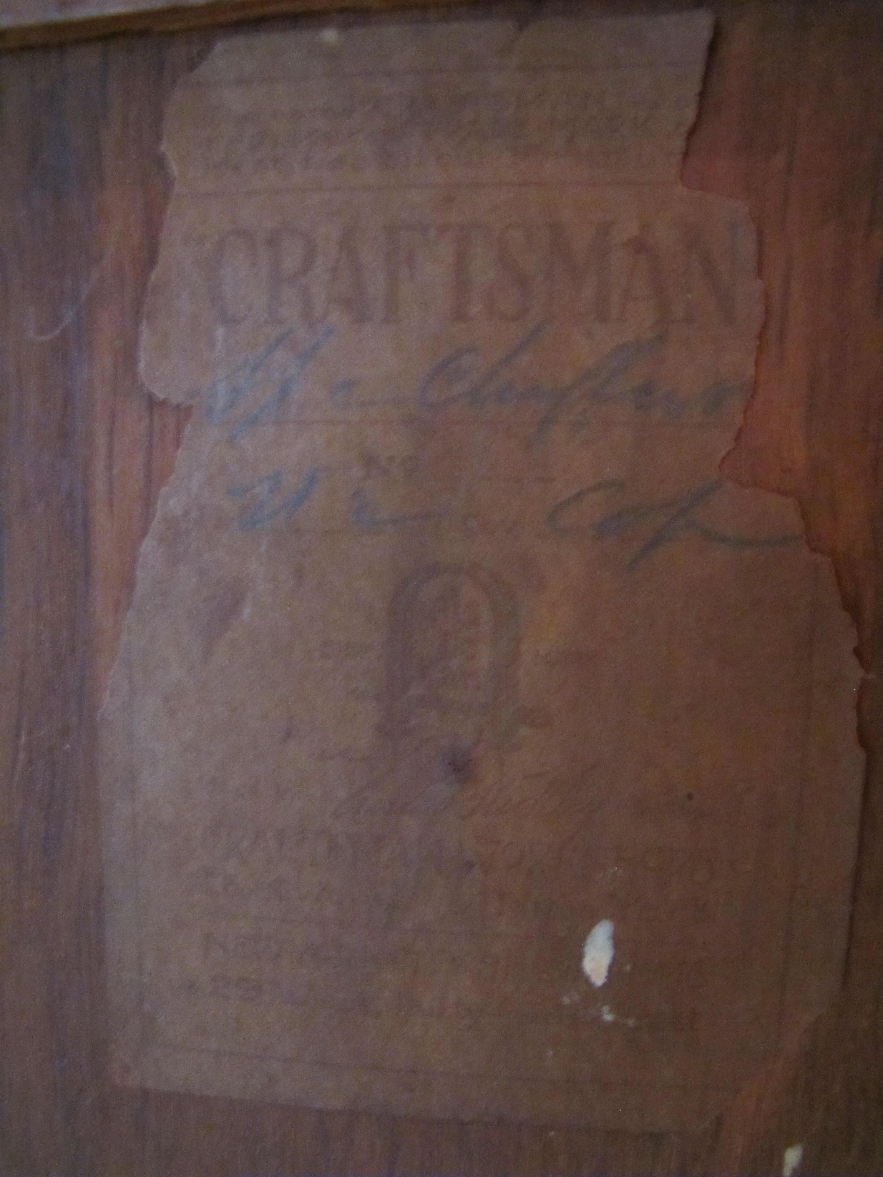 ANTIGÜEDAD importante  Armario Gustav Stickley - W1875   EXTRA  OFF en venta 10