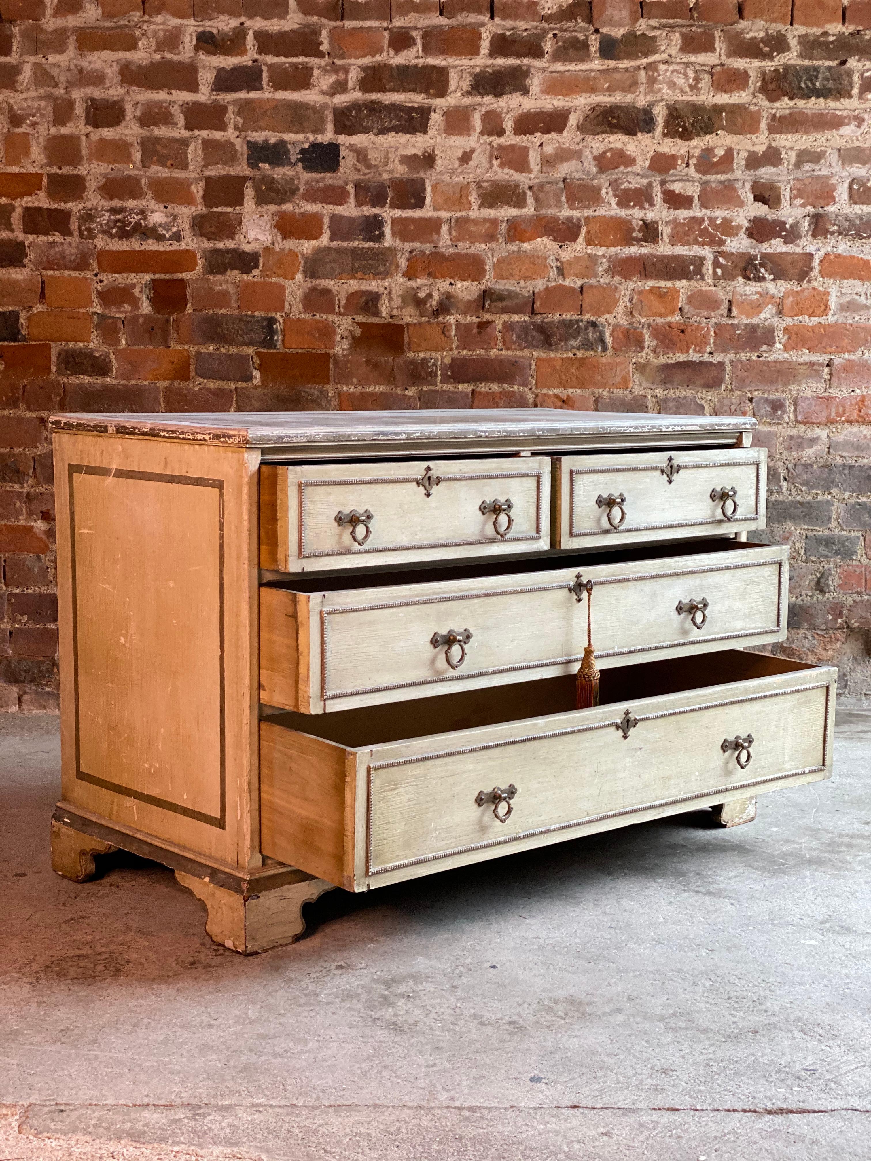 Antique Gustavian Chest of Drawers Commode Swedish, 19th Century, circa 1870 4