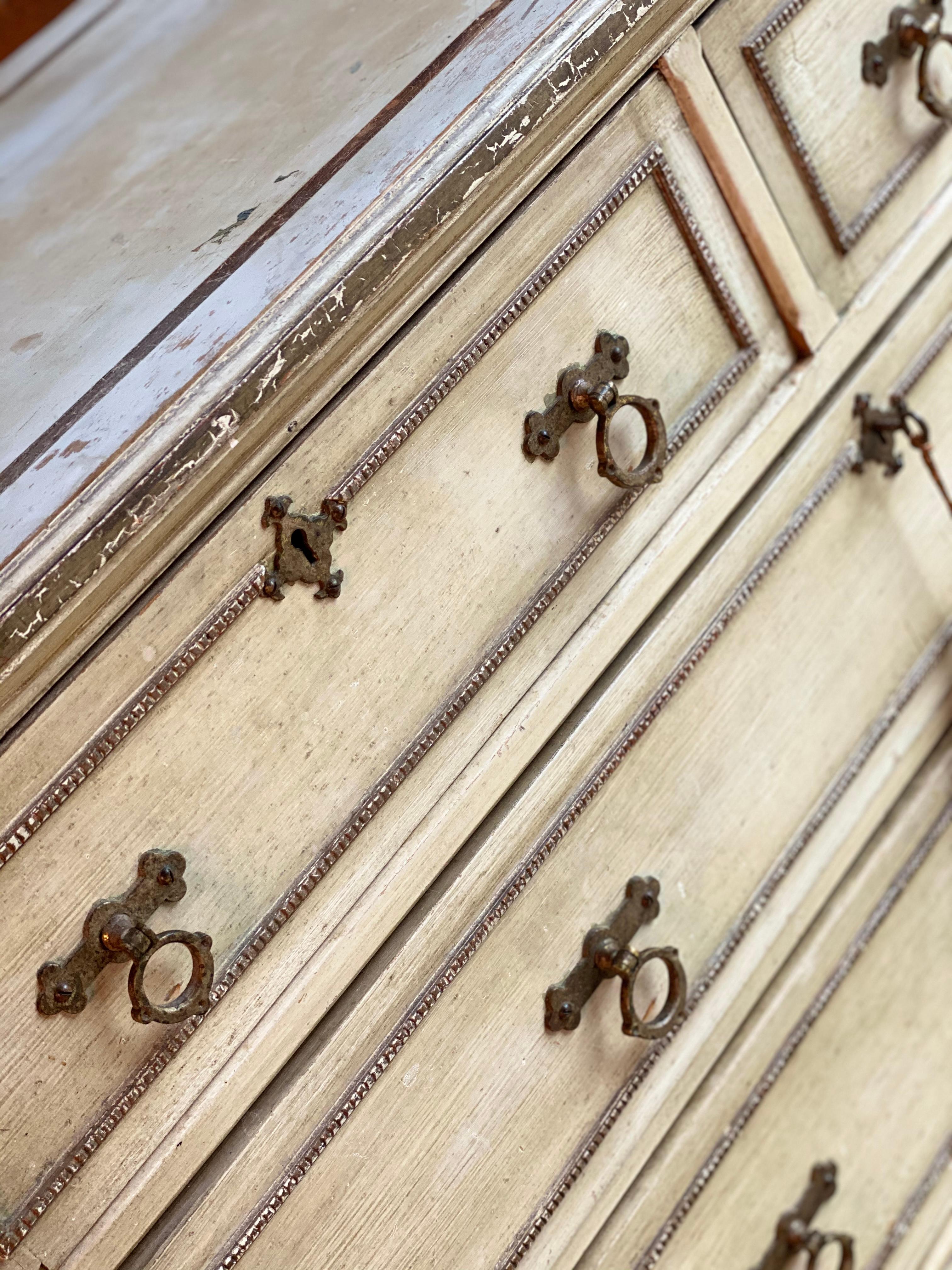 Antique Gustavian Chest of Drawers Commode Swedish, 19th Century, circa 1870 2