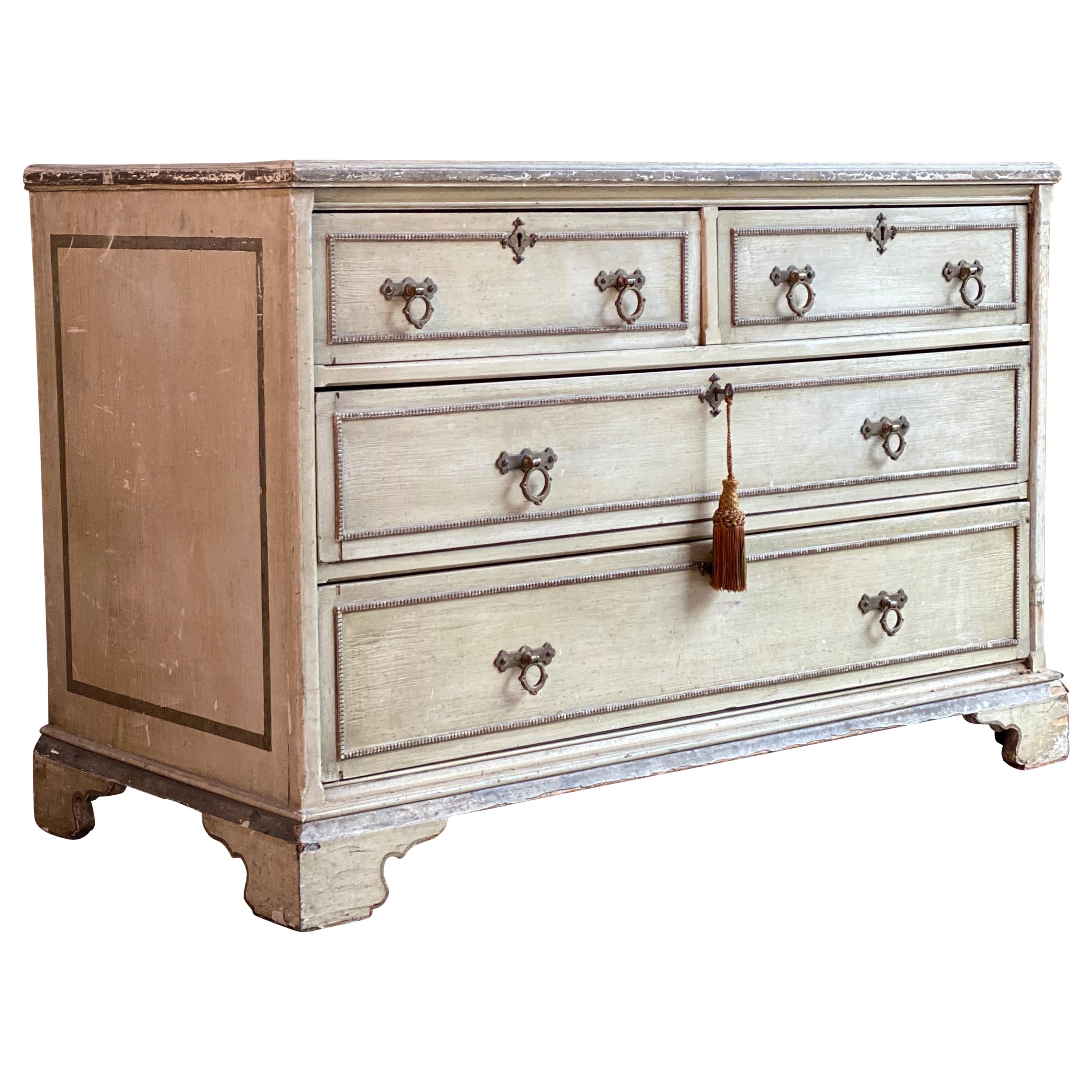 Antique Gustavian Chest of Drawers Commode, Swedish, 19th Century, circa 1870
