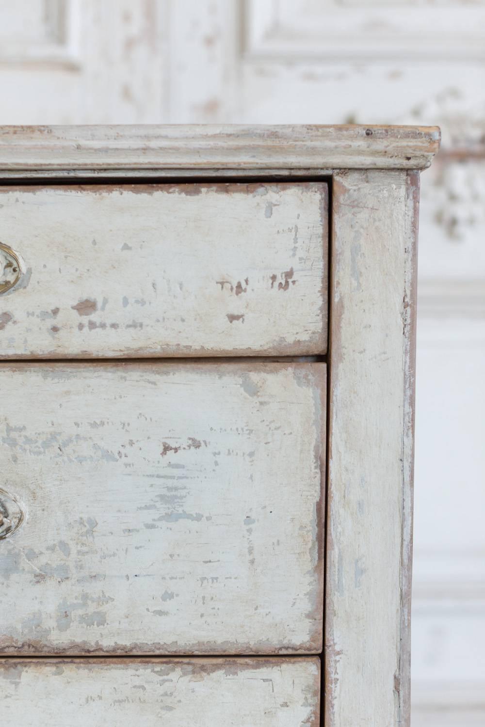 Mid-19th Century Antique Gustavian Commode, 1850 For Sale