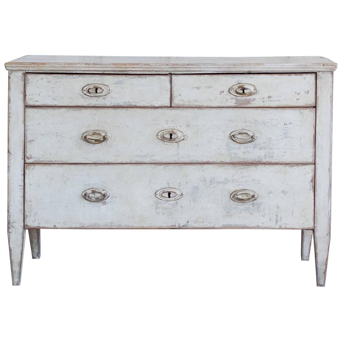 Antique Gustavian Commode, 1850 For Sale