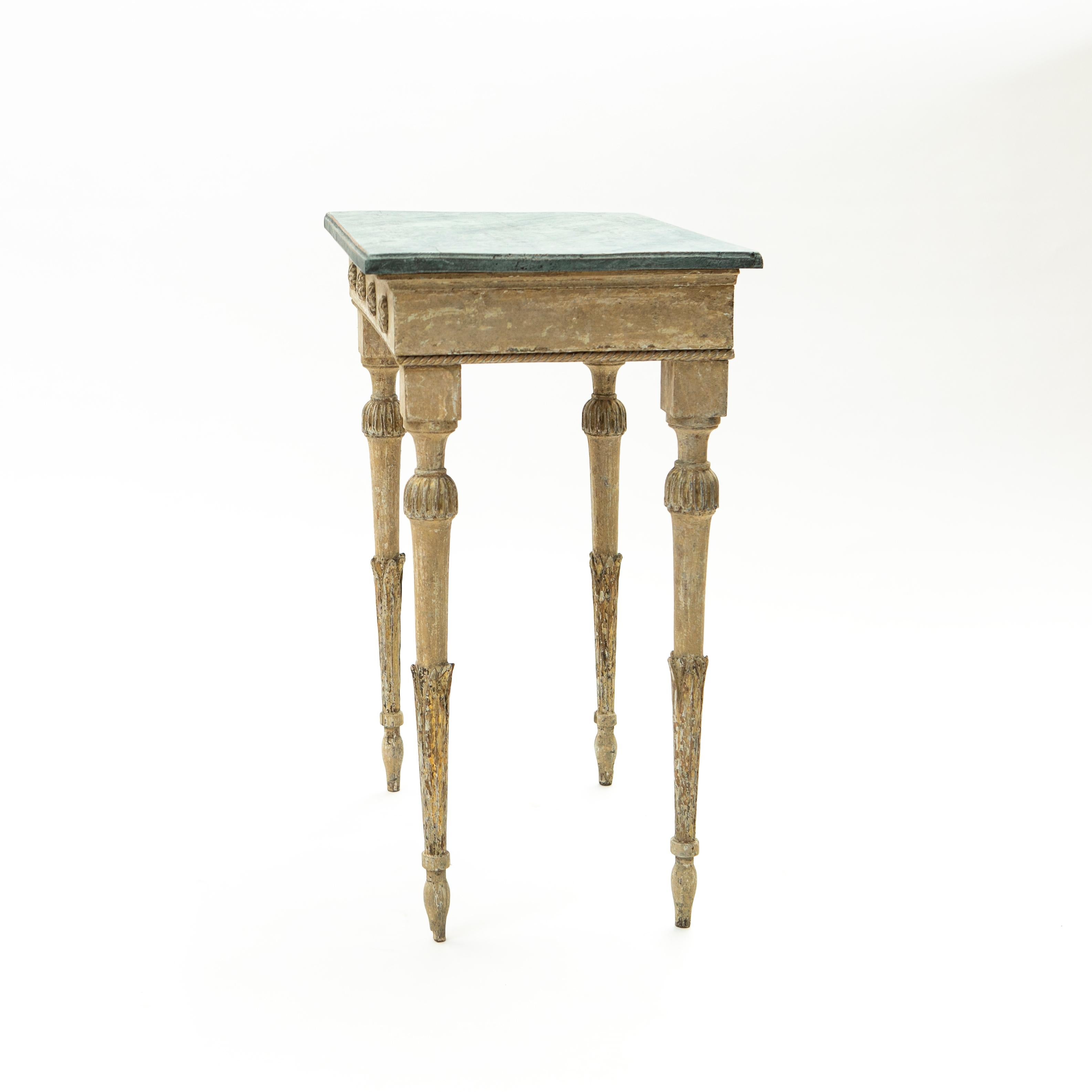 18th Century Antique Gustavian Console Table