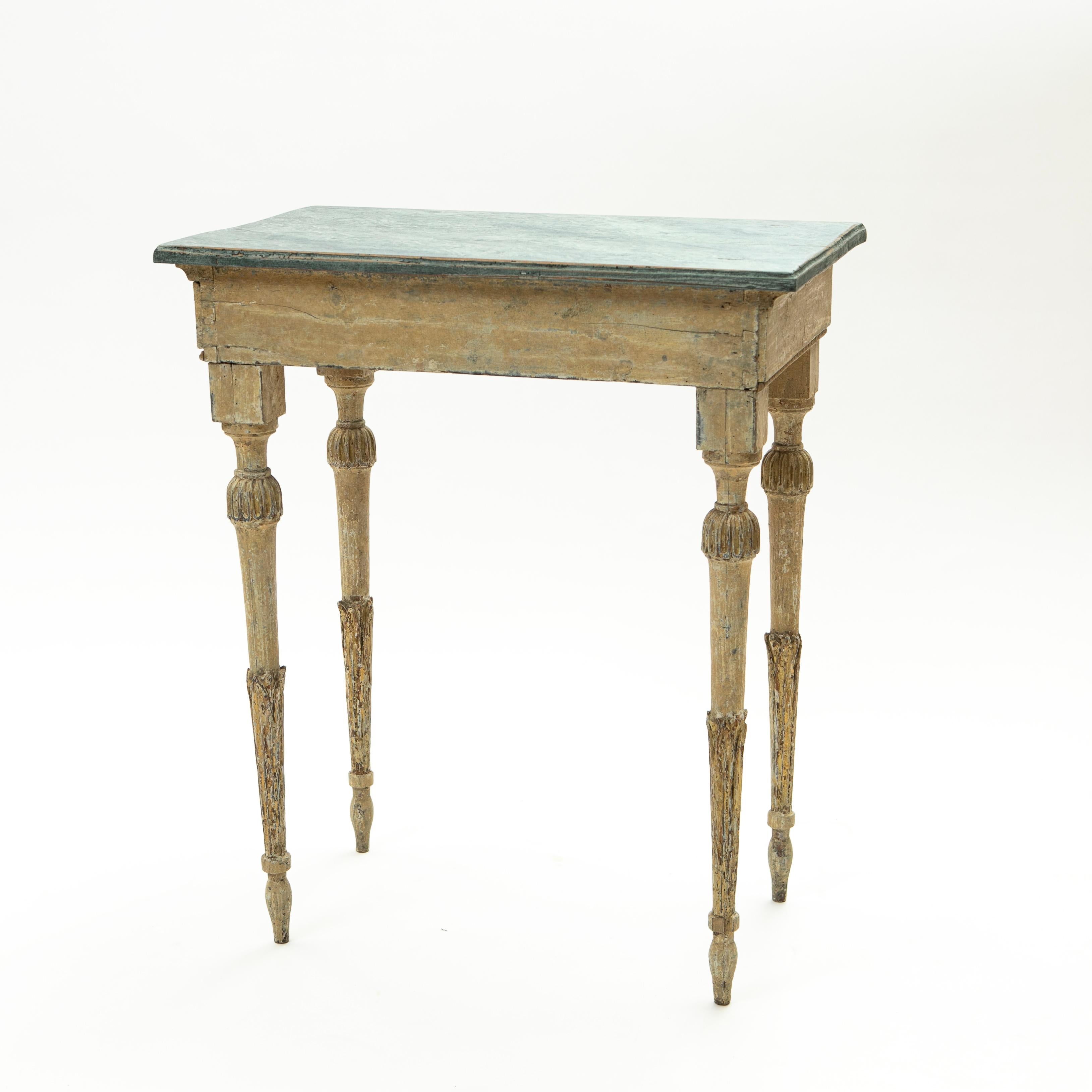 Antique Gustavian Console Table 1