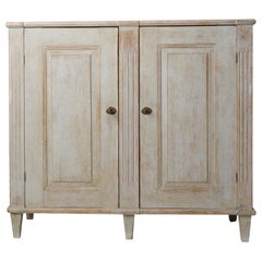 Antique Gustavian Country Sideboard Made by Hand in Northern Sweden Circa 1820