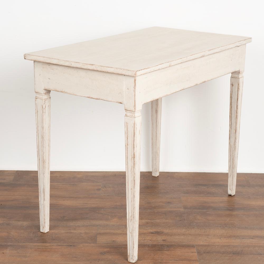 19th Century Antique Gustavian Side Table or Small Writing Desk, Sweden, circa 1800s