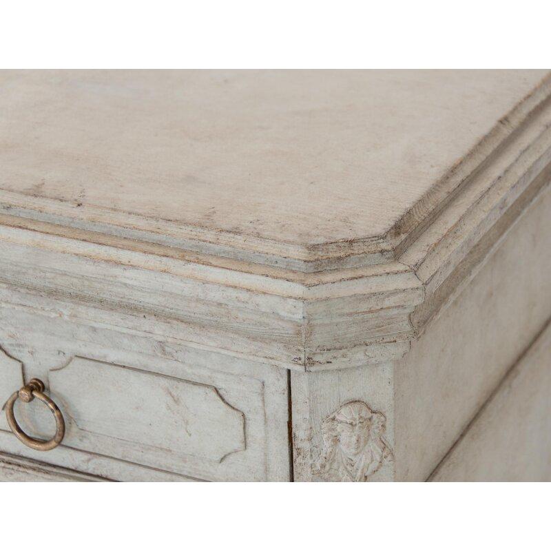Antique Gustavian Style Chests of Drawers, a Pair 3
