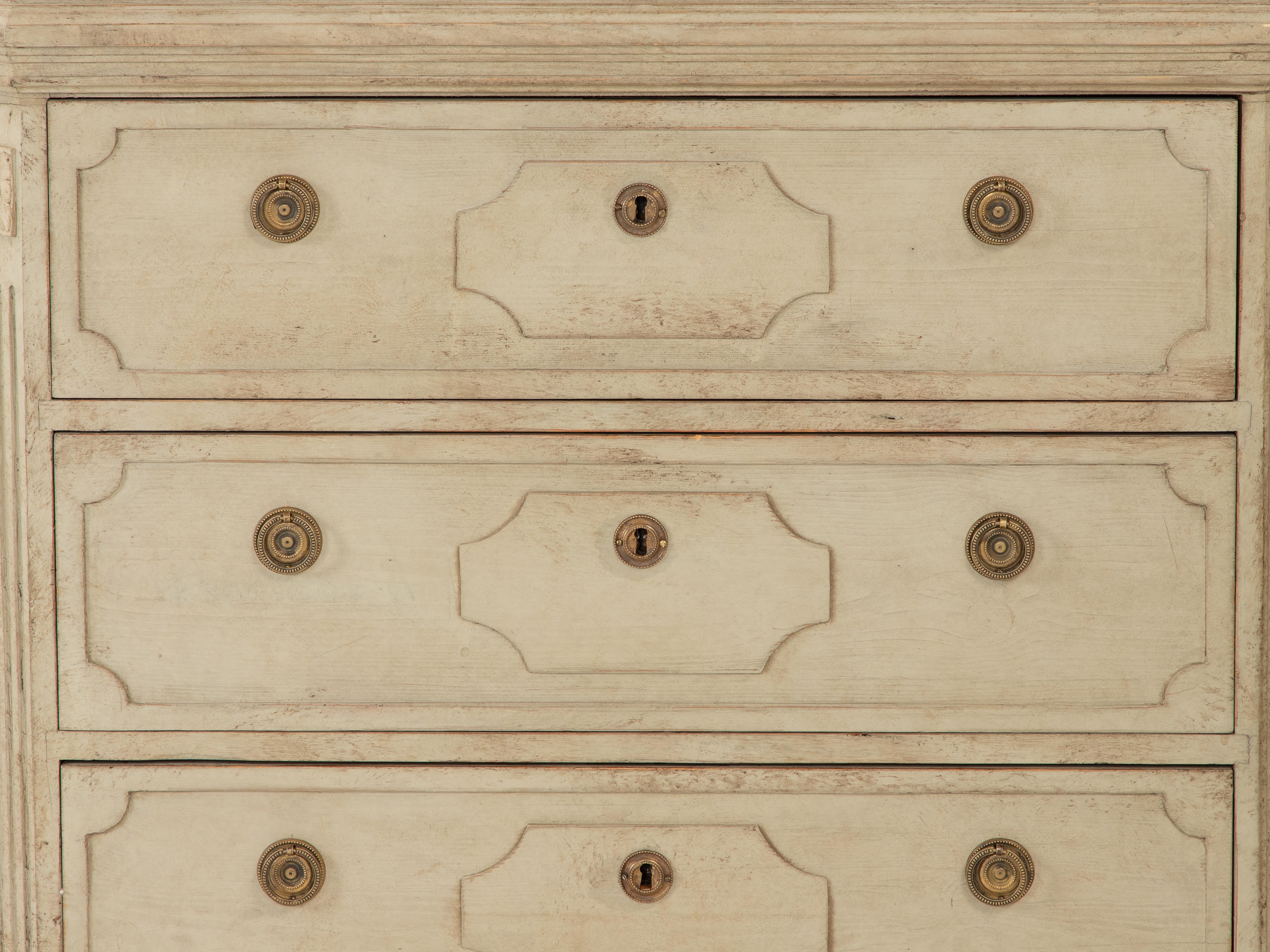 Antique Gustavian Style Chests of Drawers, a Pair For Sale 3