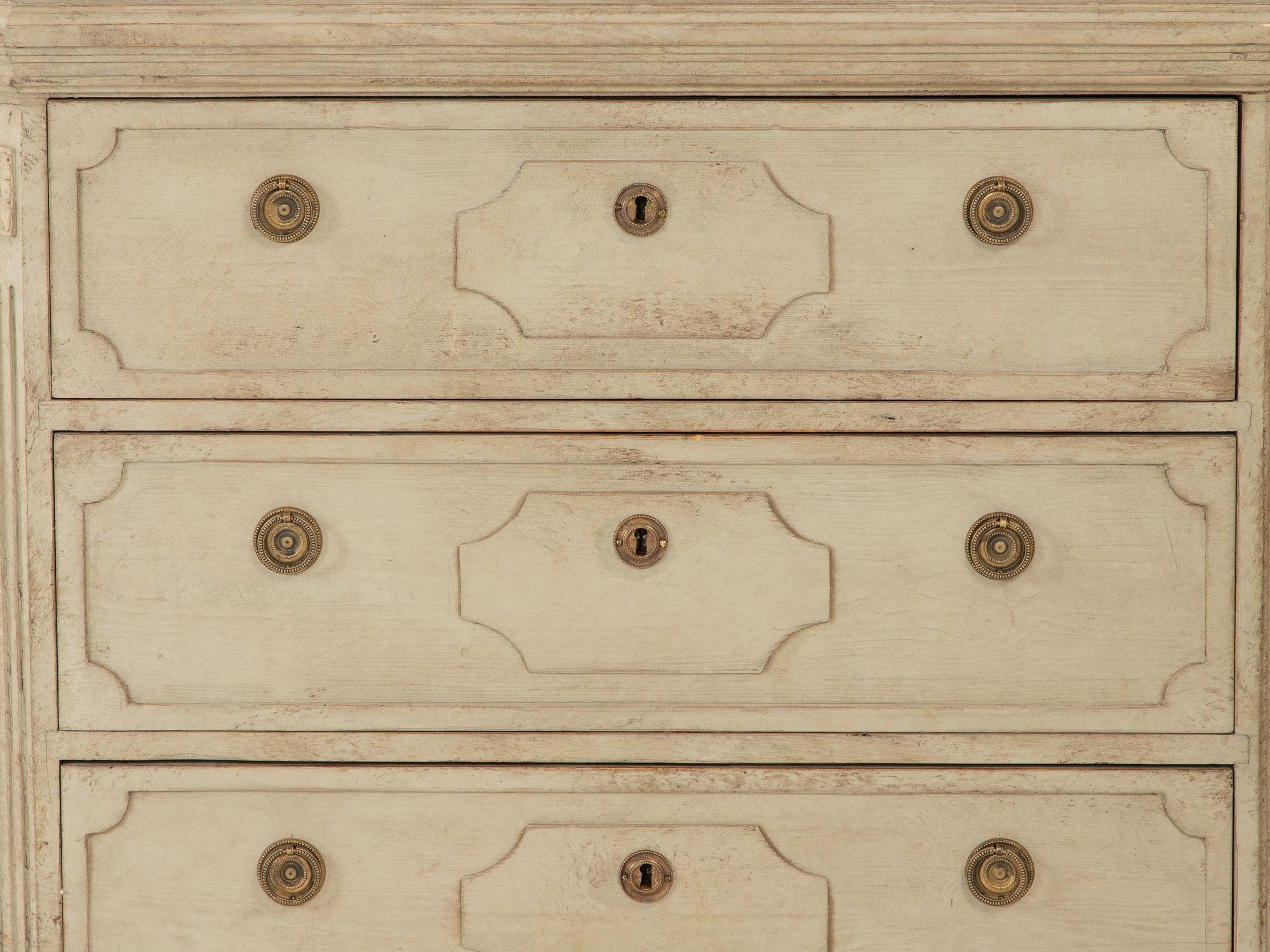 Antique Gustavian Style Chests of Drawers - a Pair For Sale 2