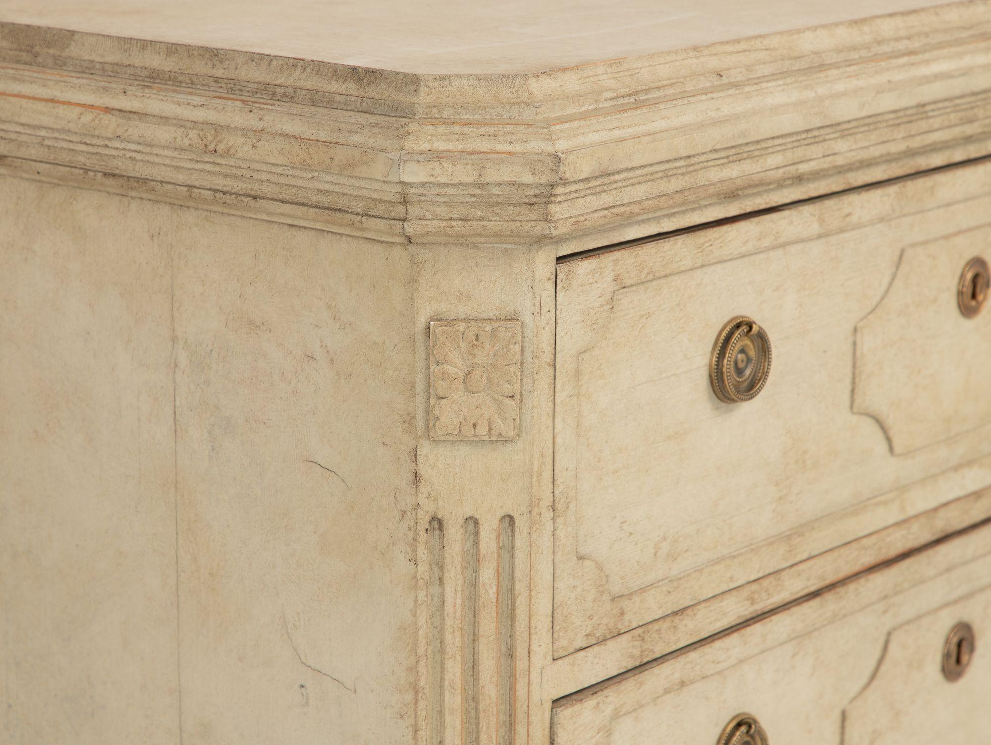 Antique Gustavian Style Chests of Drawers - a Pair For Sale 3