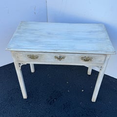 Antique Gustavian Style Console Occasional Table with Drawer