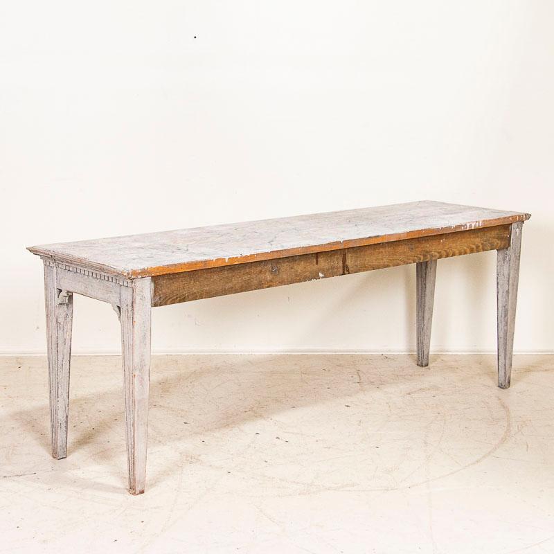 Swedish Antique Gustavian Style Painted Console Table, Sweden