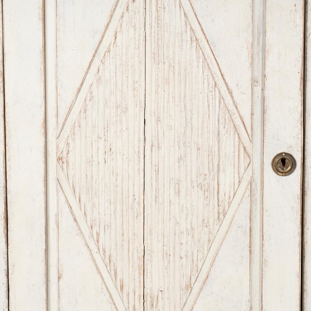 Antique Gustavian White Painted Sideboard Buffet Server, Sweden circa 1820-40 1