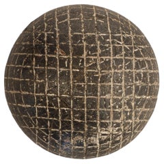 Pallina da golf d'epoca in guttaperca