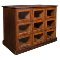 Antique Haberdasher's Cabinet, English, Shop Keeper, Chest of Drawers, Victorian