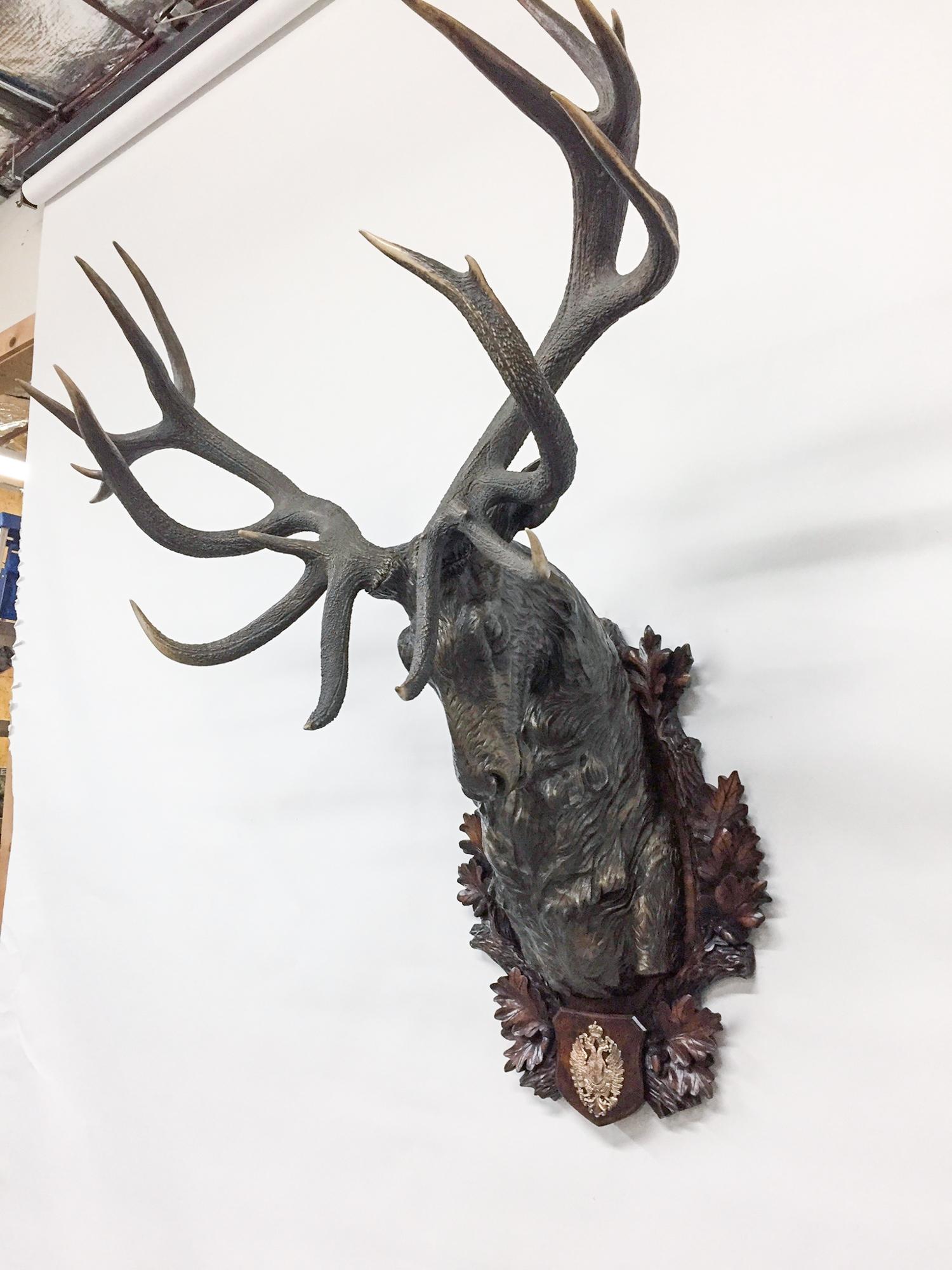 red stag mount