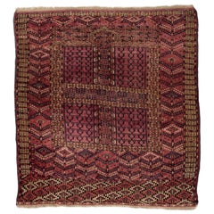 Tapis antique Hachlo Bokhara, vers 1880