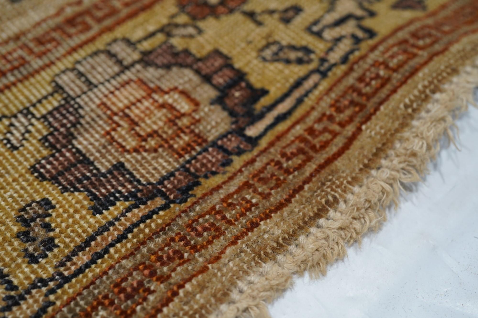 Wool Antique Haji Jalili Rug For Sale