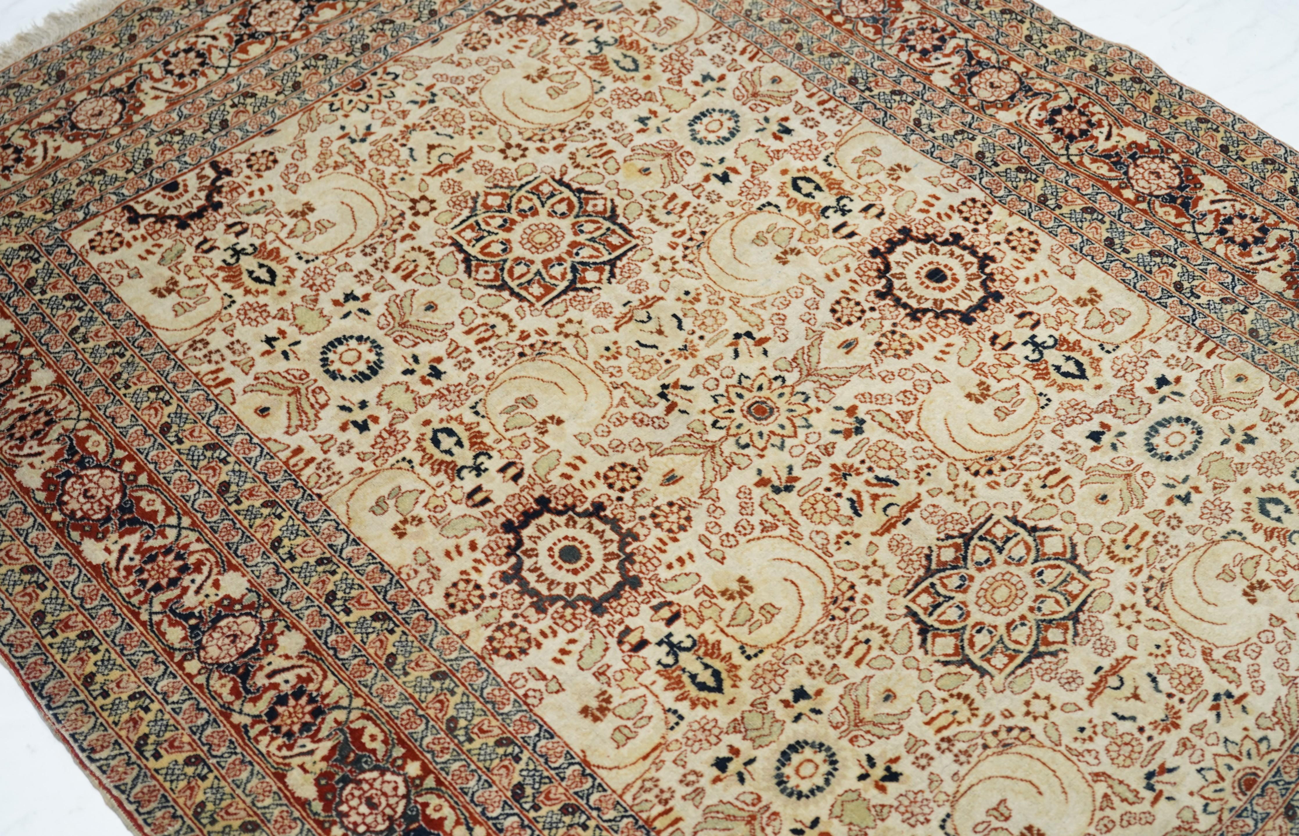 Antique Haji Jalili Rug For Sale 1