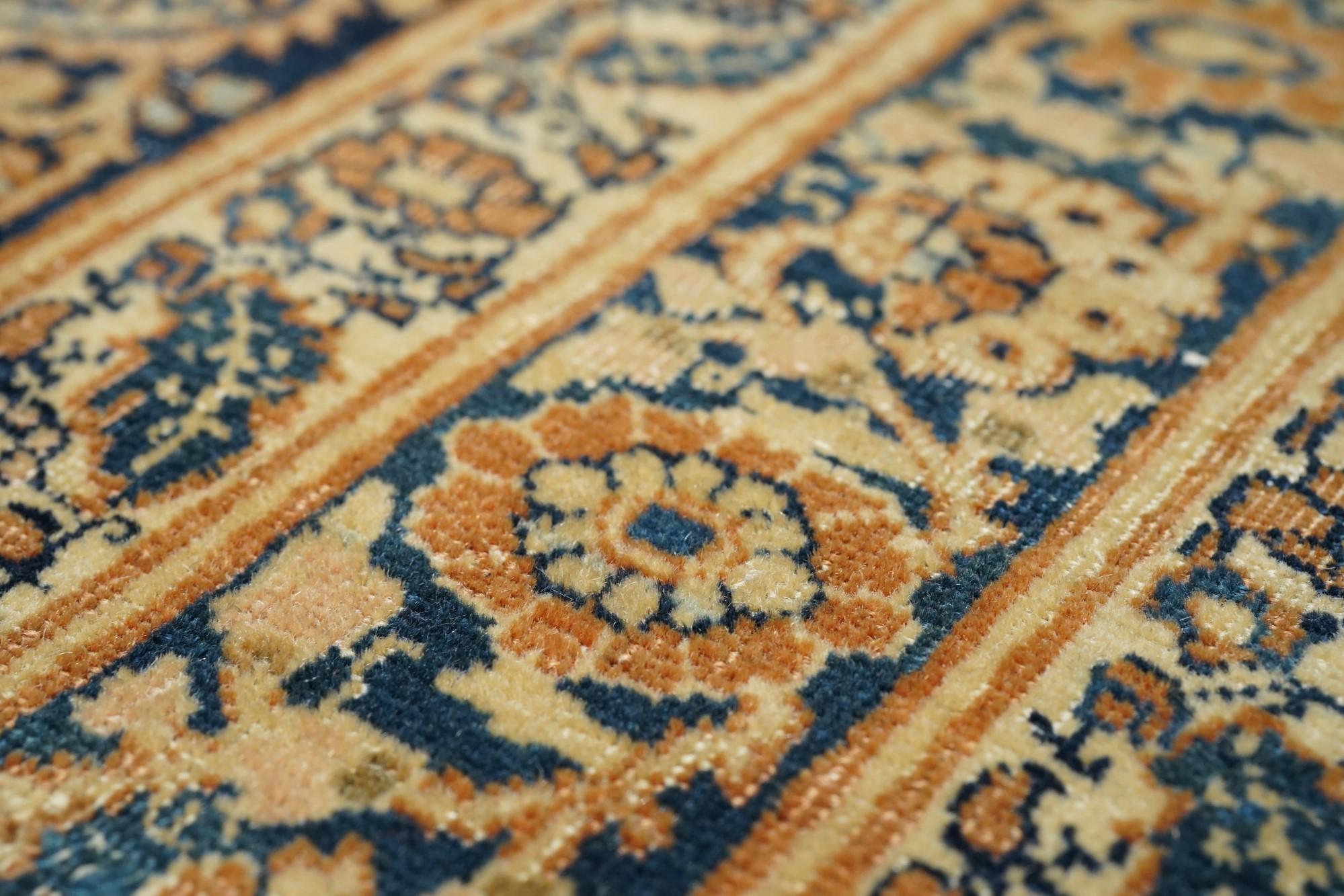 Wool Antique Haji Jalili Tabriz Rug For Sale